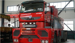8 x 8 Nicholas heavy haulage truck with traction capacity of 1000 tons (Imported from France)