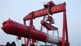 5 sets of different types of mast cranes ( 500tons ) and gantry cranes ( 400 tons )