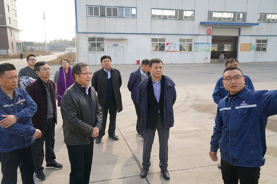 Chen Yu, manager of CTS International & the delegation conducted grassroots survey at CSALC